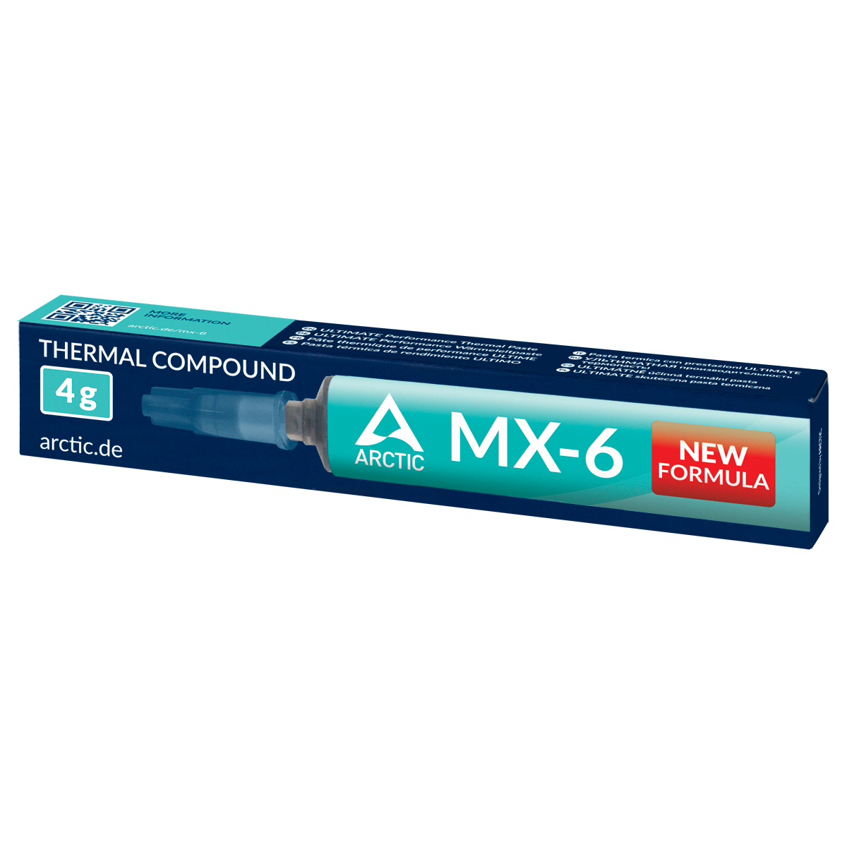 Упаковка термопасты ARCTIC MX-6 объемом 4 грамма