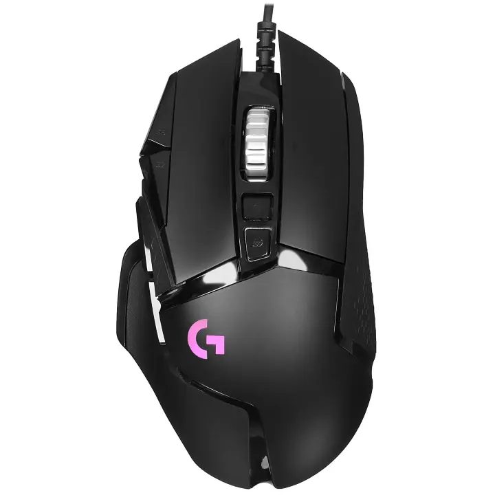 Мышь проводная Logitech G502 HERO черный, 25600 dpi, USB, кнопки - 11