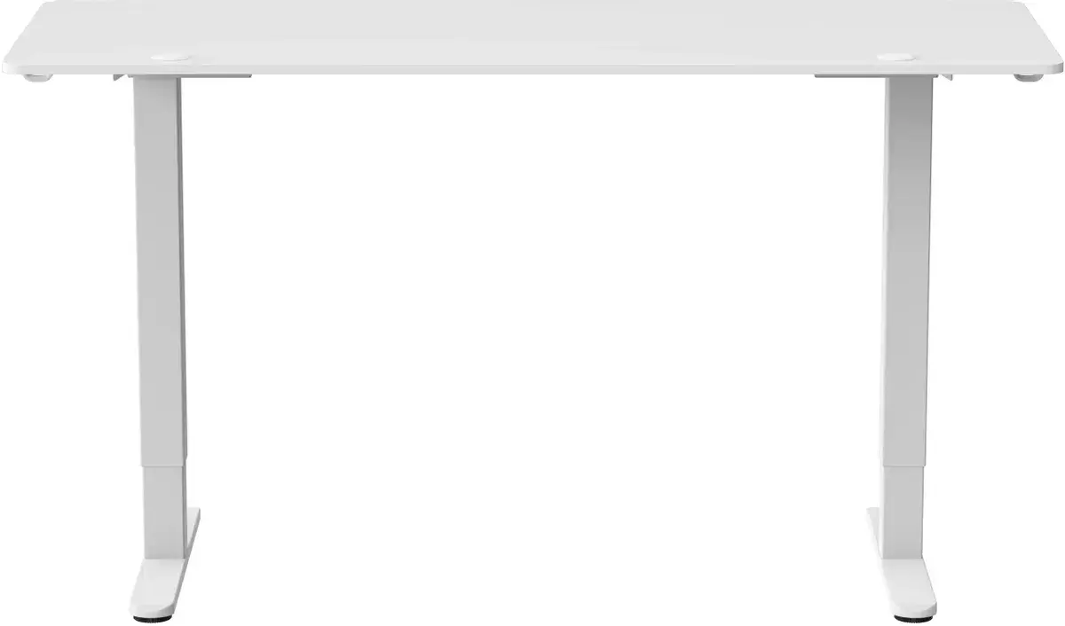 Стол для компьютера Cactus CS-EDL-WWT столешница ДСП белый каркас белый