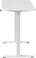 Стол для компьютера Cactus CS-EDL-WWT столешница ДСП белый каркас белый
