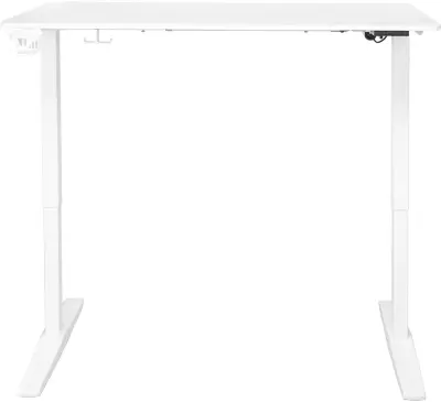 Стол для компьютера Knight TABLE T3 столешница МДФ белый каркас белый