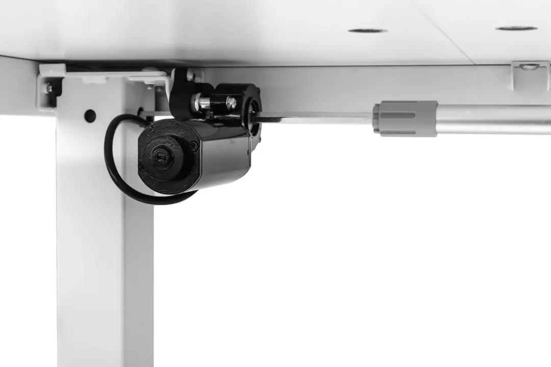 Стол для компьютера Knight TABLE T3 столешница МДФ белый каркас белый