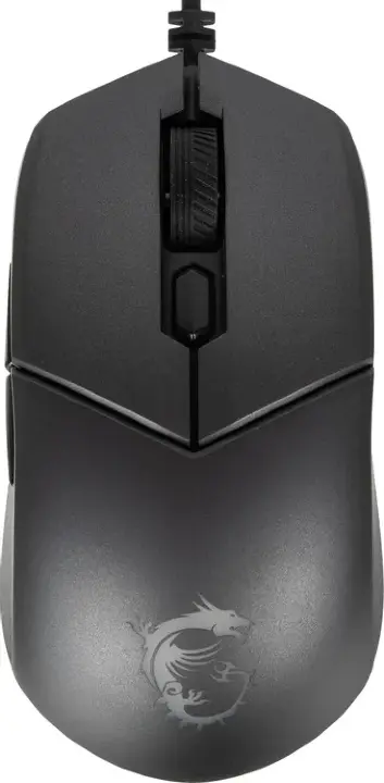 Мышь проводная MSI Clutch GM11 черный, 5000 dpi, USB, кнопки - 6