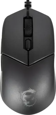 Мышь проводная MSI Clutch GM11 черный, 5000 dpi, USB, кнопки - 6