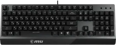 Клавиатура MSI Vigor GK30 проводная, USB Type-A, чёрный