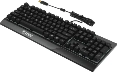 Клавиатура MSI Vigor GK30 проводная, USB Type-A, чёрный