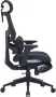Кресло Cactus CS-CHR-MC01-BK черный сетка/эко.кожа с подголов. крестов. пластик