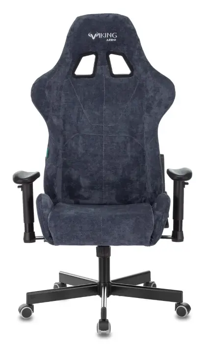 Кресло игровое Бюрократ VIKING KNIGHT LT27 FABRIC синий крестовина металл/пластик 