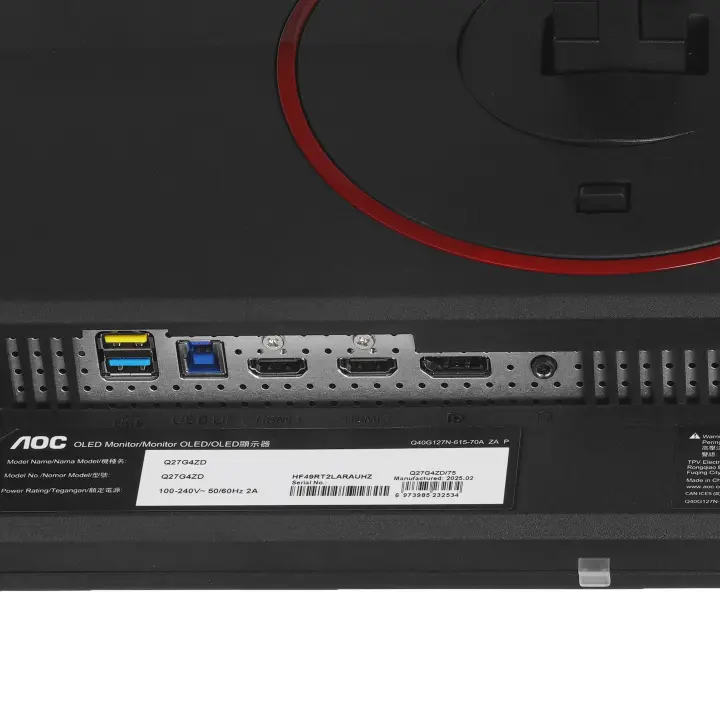 Монитор 27" AOC Q27G4ZD QD-OLED