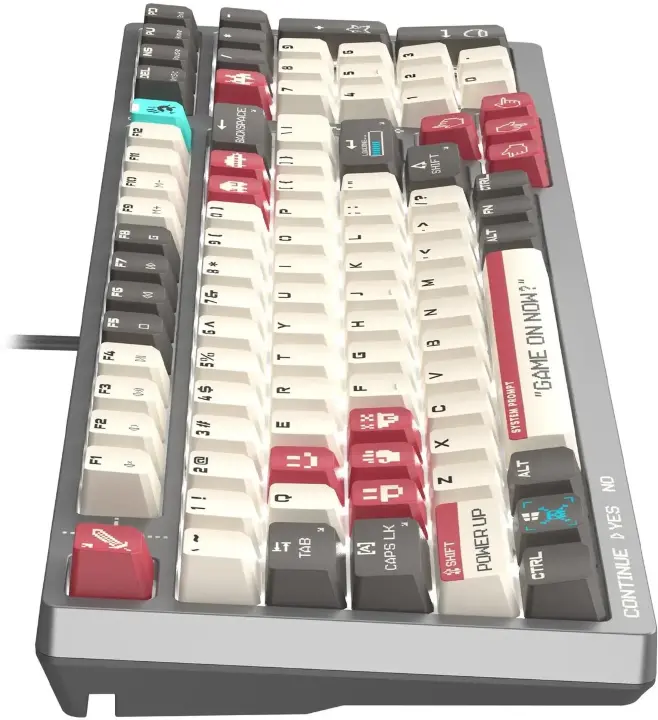 Клавиатура A4Tech Bloody S98 Pixels Red проводная USB серый/бежевый 