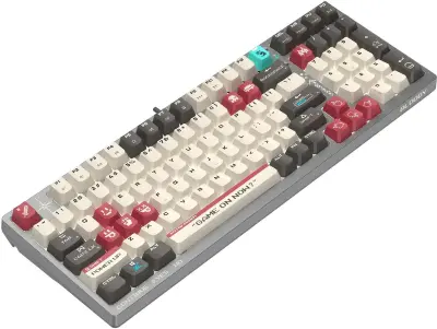 Клавиатура A4Tech Bloody S98 Pixels Red проводная USB серый/бежевый 