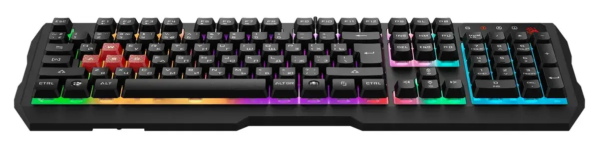 Клавиатура A4Tech Bloody B135N проводная USB черный 