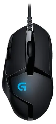 Мышь проводная Logitech G402 Hyperion Fury черный, 4000 dpi, USB, кнопки - 8