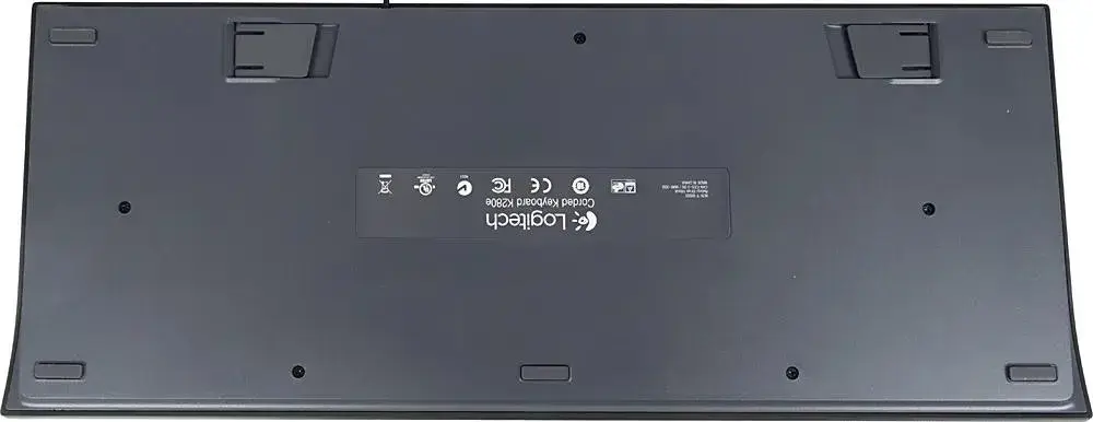 Клавиатура Logitech Keyboard K280E (920-005215) проводная USB черный 