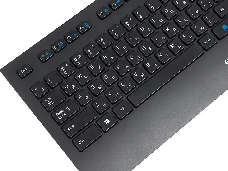 Клавиатура Logitech Keyboard K280E (920-005215) проводная USB черный 