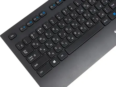 Клавиатура Logitech Keyboard K280E (920-005215) проводная USB черный 