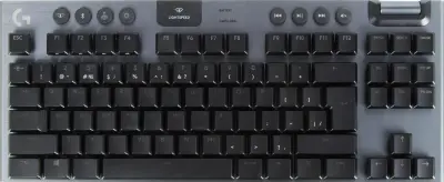 Клавиатура Logitech G915 TKL Lightspeed беспроводная, USB, Bluetooth/Радиоканал, черный 