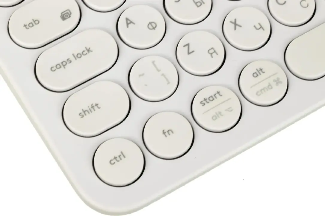 Клавиатура Logitech K380 беспроводная, Bluetooth, белый 