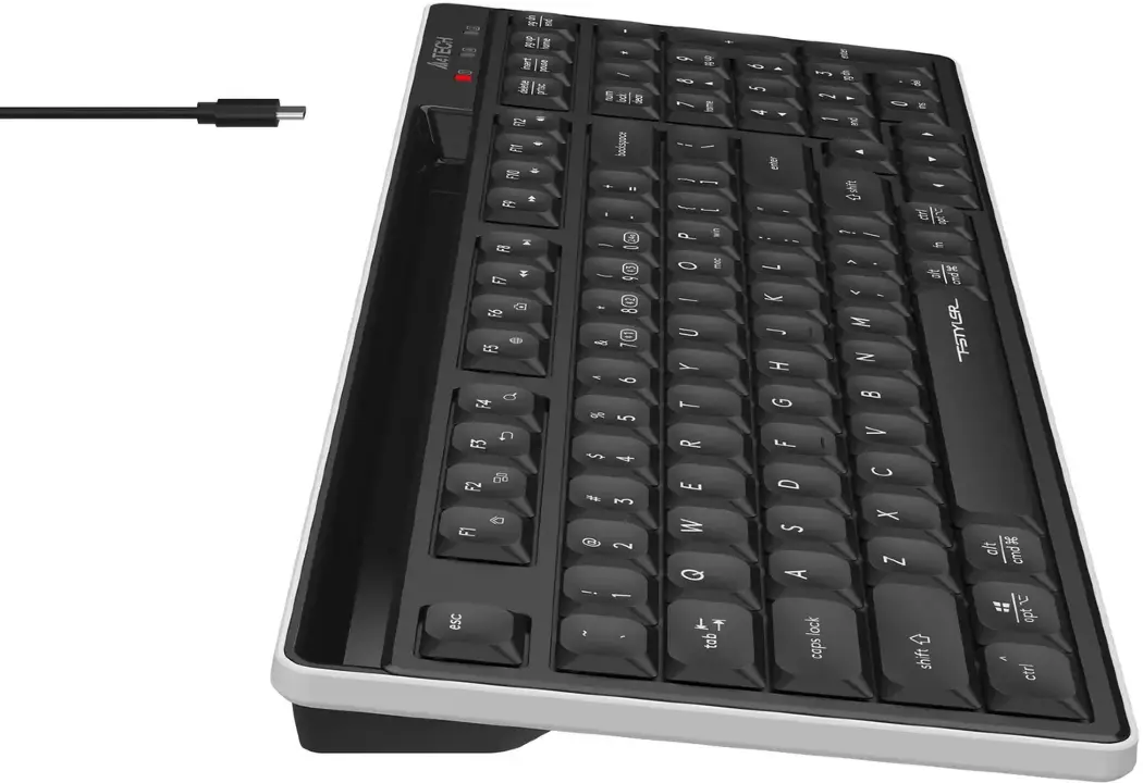 Клавиатура A4Tech Fstyler FBX70C беспроводная, USB, Bluetooth/Радиоканал, черный 