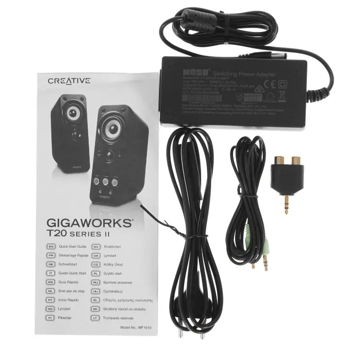 Акустическая система Creative GigaWorks T20 series II 2.0 черный