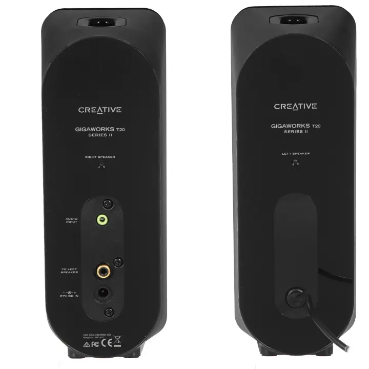 Акустическая система Creative GigaWorks T20 series II 2.0 черный