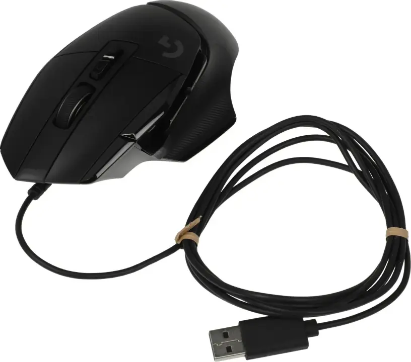 Мышь проводная Logitech G502 X черный, 25600 dpi, USB, кнопки - 13 
