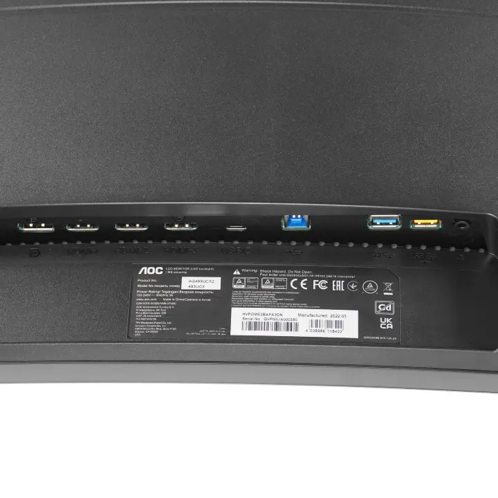 Монитор 48.8" AOC AG493UCX2 VA