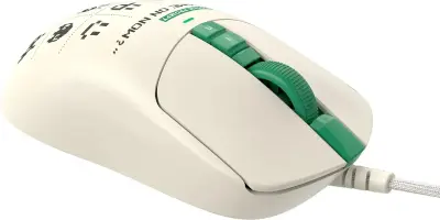 Мышь проводная A4Tech Bloody W72 Ultra Pixels Green рисунок/бежевый/зеленый, 20000 dpi, USB, кнопки - 7 