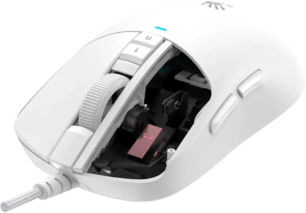 Мышь проводная A4Tech Bloody W72 Ultra белый, 20000 dpi, USB, кнопки - 7 