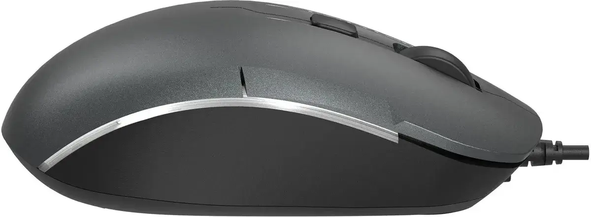Мышь проводная A4Tech Fstyler FM26 серый/черный, 1600 dpi, USB, кнопки - 4 