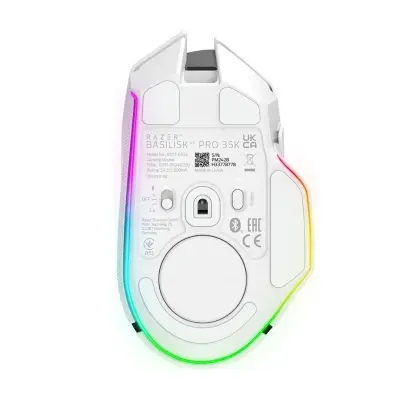 Мышь беспроводная/проводная Razer Basilisk V3 Pro 35K белый, 35000 dpi, радиоканал, Bluetooth, USB, кнопки - 11 