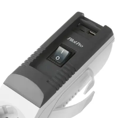 Сетевой фильтр Pilot PRO USB 5м серый
