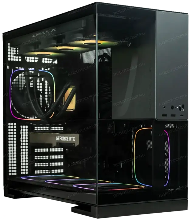 Игровой компьютер Зевс 3.0 Aqua Black/Gray