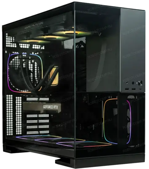 Игровой компьютер Зевс 3.0 Aqua Black/Gray