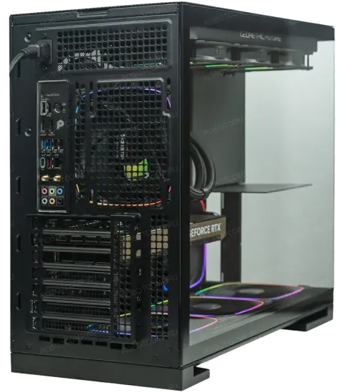 Игровой компьютер Зевс 3.0 Aqua Black/Gray