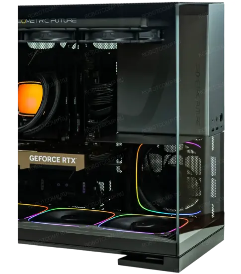 Игровой компьютер Зевс 3.0 Aqua Black/Gray