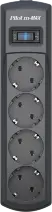 Сетевой фильтр Pilot m-MAX 5м серый