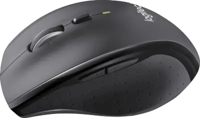 Мышь беспроводная Logitech M705 серый/черный, 1000 dpi, радиоканал, USB, кнопки - 6 
