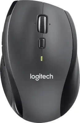 Мышь беспроводная Logitech M705 серый/черный, 1000 dpi, радиоканал, USB, кнопки - 6 