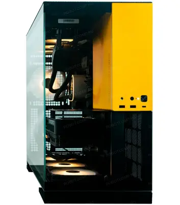 Игровой компьютер Посейдон 3.0 Aqua Black/Yellow