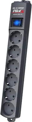 Сетевой фильтр ZIS Pilot S 3м серый