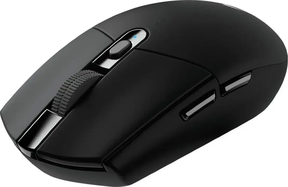 Мышь беспроводная Logitech G304 Lightspeed черный, 12000 dpi, радиоканал, USB, кнопки - 6 