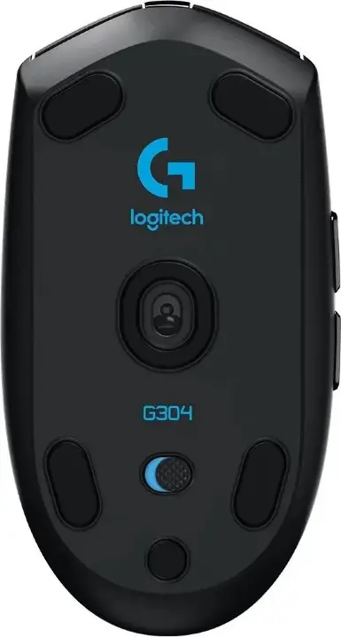 Мышь беспроводная Logitech G304 Lightspeed черный, 12000 dpi, радиоканал, USB, кнопки - 6 