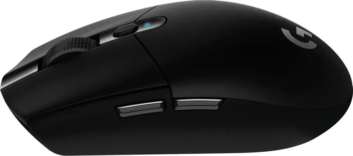 Мышь беспроводная Logitech G304 Lightspeed черный, 12000 dpi, радиоканал, USB, кнопки - 6 