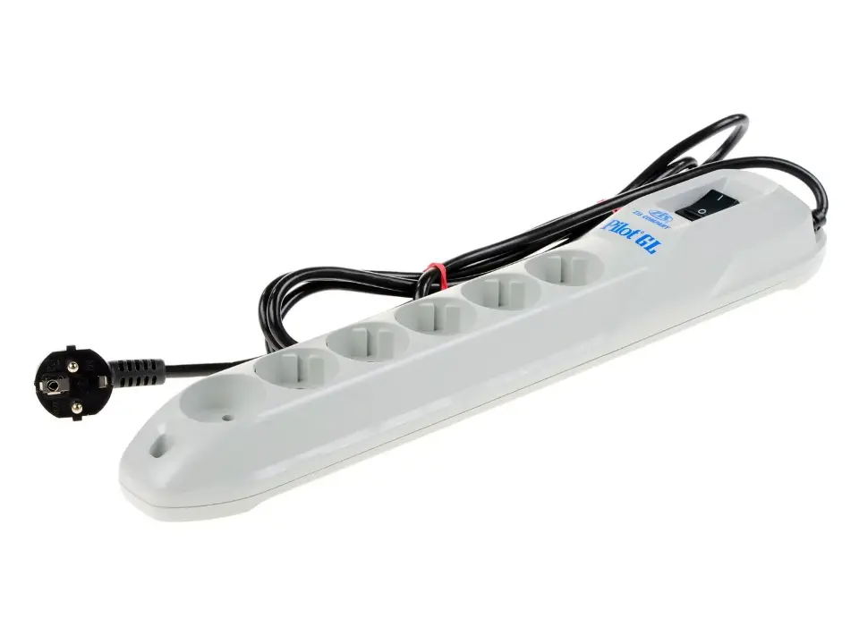 Сетевой фильтр Pilot GL 1.8м белый