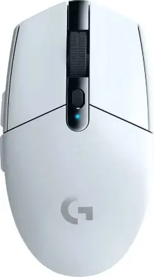 Мышь беспроводная Logitech G304 Lightspeed белый, 12000 dpi, радиоканал, USB, кнопки - 6 