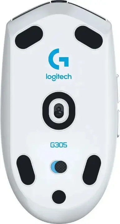 Мышь беспроводная Logitech G304 Lightspeed белый, 12000 dpi, радиоканал, USB, кнопки - 6 