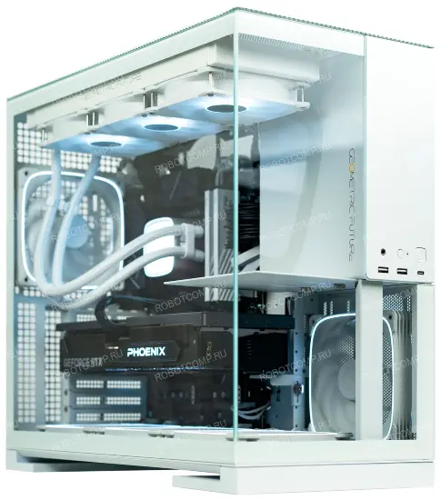 Игровой компьютер Посейдон 3.0 Aqua White