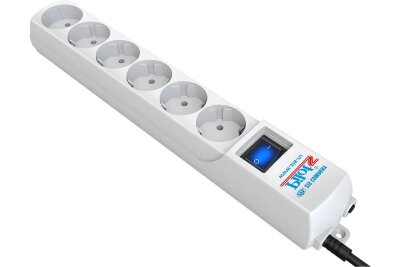 Сетевой фильтр Pilot S 1.8м белый