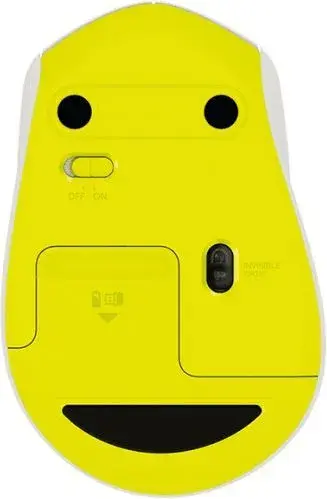 Мышь беспроводная Logitech M330 SILENT PLUS белый, 1000 dpi, радиоканал, USB, кнопки - 3 